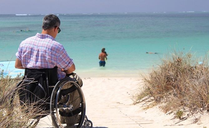 Antalya mit Rollstuhl